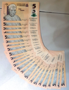 Nigeria 5 Naira X 25 pcs polymer world banknotes 2013 uncirculated