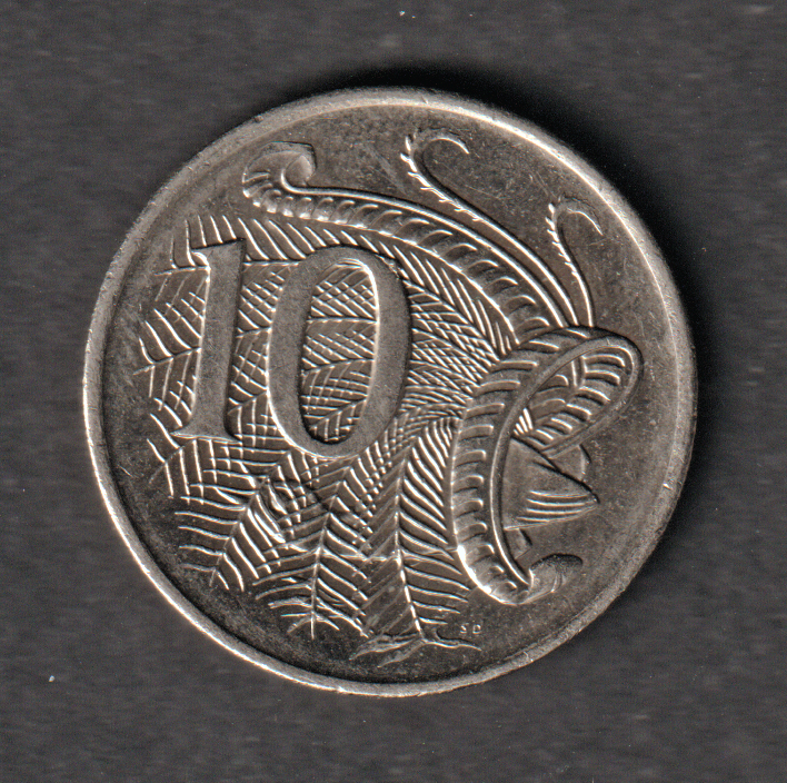 Australia 2016 10 cents reverse cud great circulated condition
