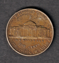 USA Jefferson Wartime Nicklel 5c 1943-P .350 silver coin circulated condition