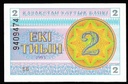 Kazakhstan 2 Tyin banknote 1993 uncirculated condition